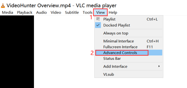 Advanced Controls VLC