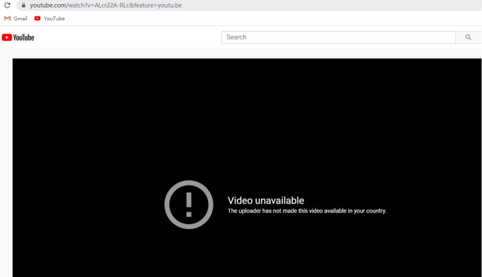 How to watch youtube video unavailable in sale your country