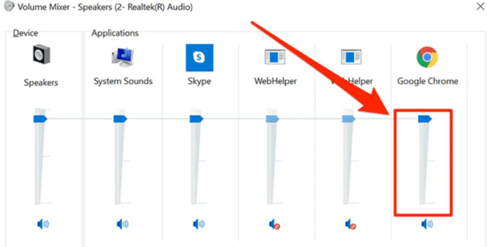 Enable Volume Mixer for Chrome