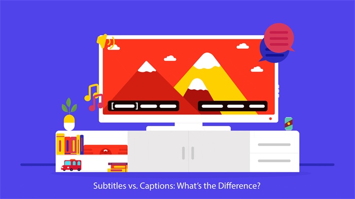 Subtitles VS Captions