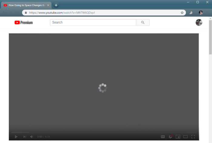 YouTube Not Working in Web Browser
