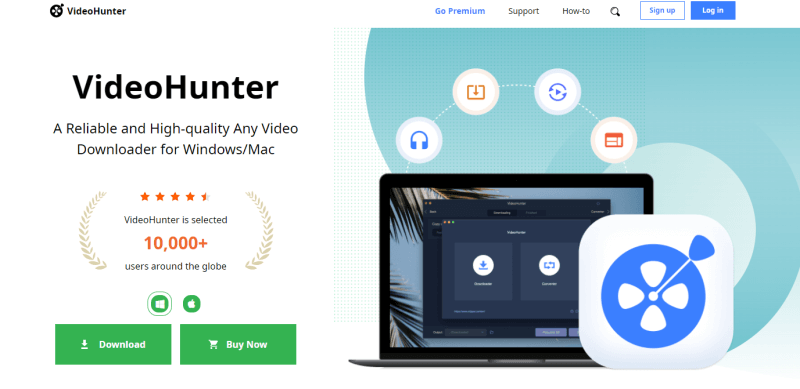 VideoHunter Product Page