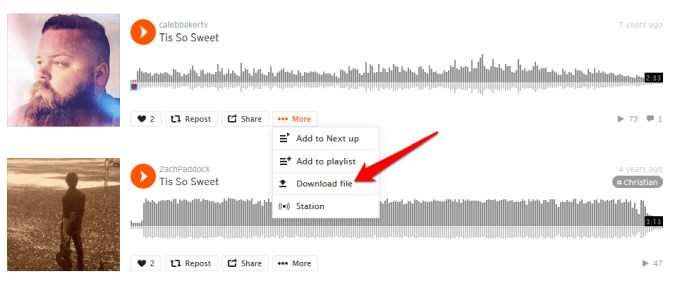 Download a Song from SoundCloud