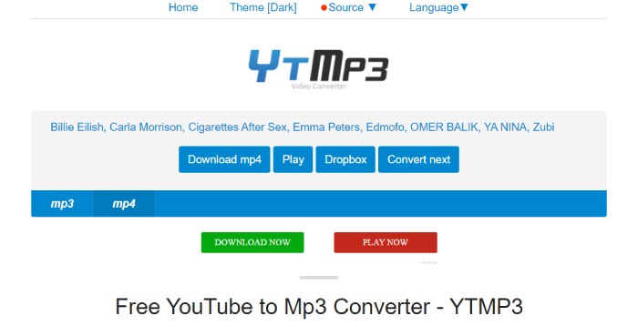 YTMP3 Paste Long YouTube Video URL