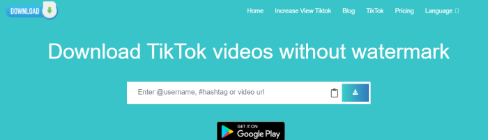 Now download your TikTok videos without watermark with noTube - noTube