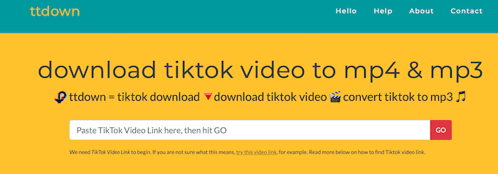 Online TikTok MP3 Downloader - Download and Convert TikTok Videos to MP3  music.