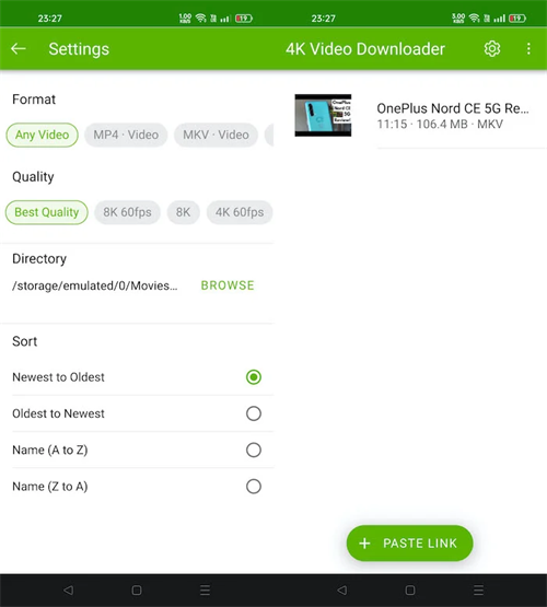 4K Video Downloader Android
