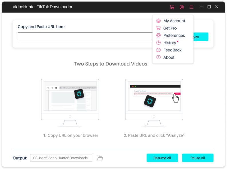 Download TikTok Videos with By Click Downloader