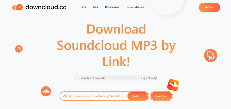 DownCloud SoundCloud Downloader