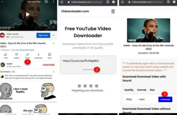 Download Long YouTube Videos on Android