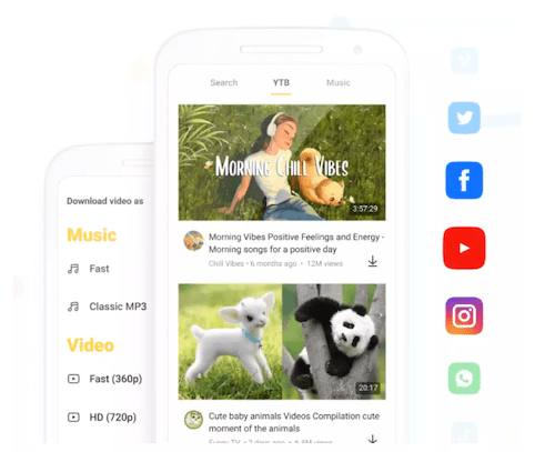 Download Music from YouTube on Android with SnapTube
