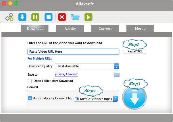Download YouTube Playlist to MP3 on Windows/Mac in Allavsoft