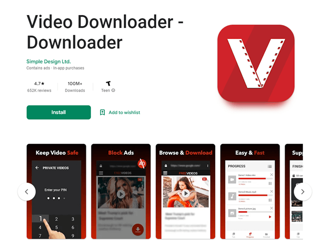 Free  Video Downloader for Android