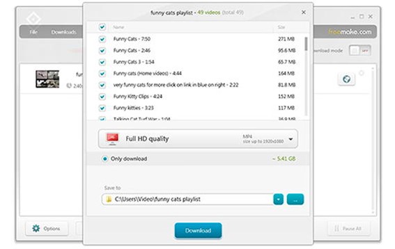 Freemake Video Downloader Télécharger des vidéos