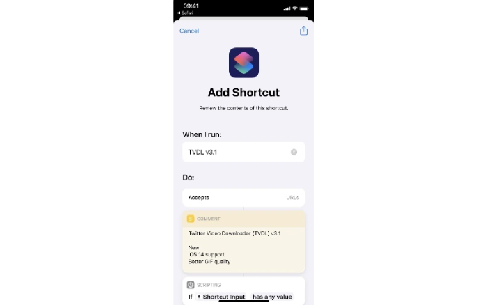 iOS Shortcut