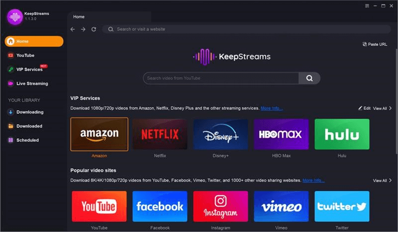 KeepStreams for Pornhub