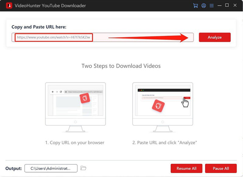 Get Unlisted YouTube Video Link and Paste