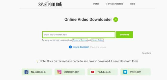 Сохранитьиз YouTube Downloader