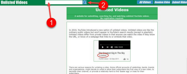 Find Unlisted YouTube Videos on Unlisted Videos Site