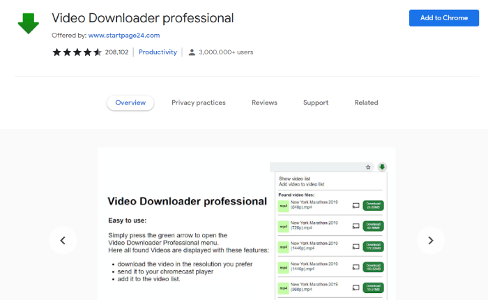 Video Downloader Professional