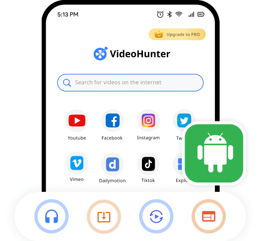 VideoHunter for Android