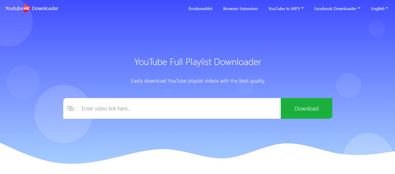 Convertir la liste de lecture YouTube en MP3